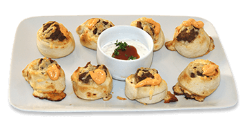 Produktbild Pizzabrötchen Burger