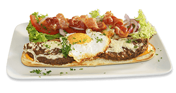Produktbild XXL BBQ Bacon Burger-Baguette